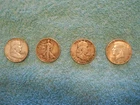 Lot Of (4) 90% Silver U.S. Half Dollars: Walking Liberty-Franklin-Kennedy!!!
