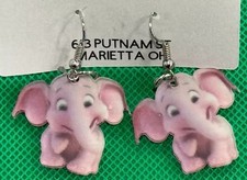 Baby Elephant Design Earrings