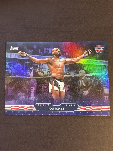 2026 Topps UFC Freedom 250 Jon Jones Blue Foil /150 #29