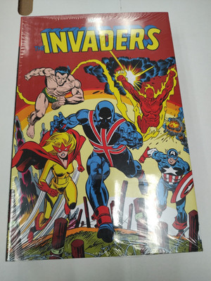 MARVEL OMNIBUS INVADERS(2023)HC~1st UNION JACK~ROY THOMAS~FRANK ROBBINS!