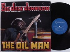 BIG JACK JOHNSON The Oil Man EARWIG LP VG+ u