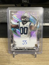 2024 Topps Inception Rookie Auto Purple /125 Ja'Tavion Sanders #RA-JSA Auto RC
