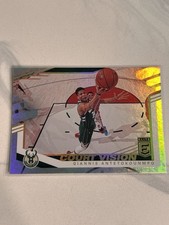 19-20 Donruss Elite Giannis Antetokounmpo Court Vision Insert #22 Bucks NM 2019