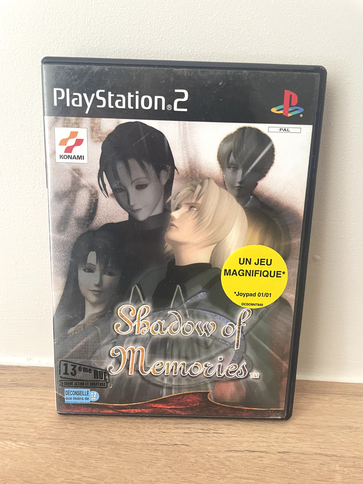 SHADOW OF MEMORIES - Sony Playstation 2 PS2 - PAL FR - Complet TBE avec Sticker