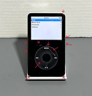Apple A1136 MA450LL iPod 5th Gen Enhanced 80GB Storage Media