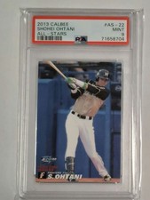 Shohei Ohtani 2013 Calbee Rookie Card PSA 9 Baseball Memorabilia Japan