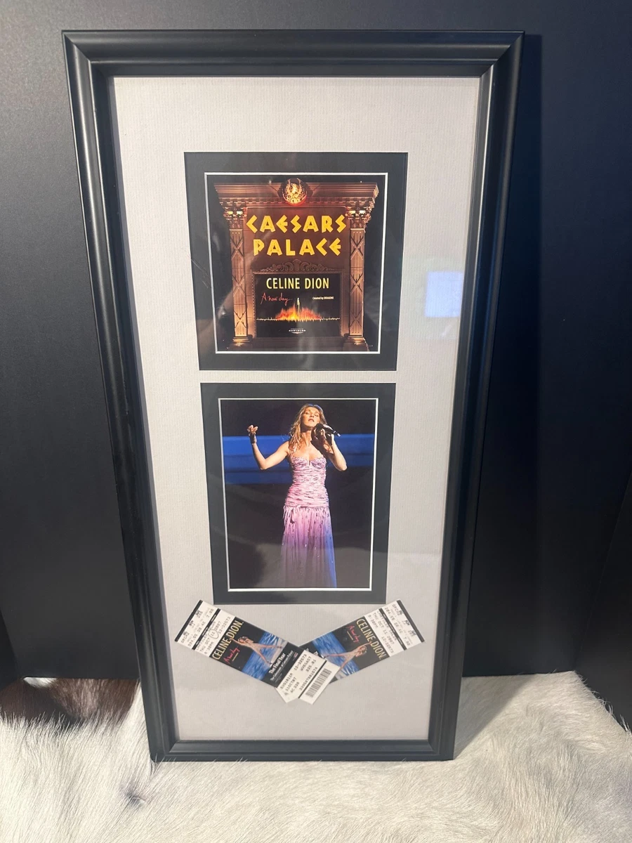 ⭐️新品未使用Celine Dion伝説のLASVEGAS シーザーパレスTシャツ セリーヌ・ディオン 音楽 ミュージック 白 ホワイト 半袖