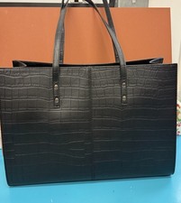 Large Women  s black , Wilson  s leather, ICON Tote