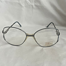 Vintage Safilo Lady Elasta 4518 Blue Eyeglasses Made In Italy 56-17-130