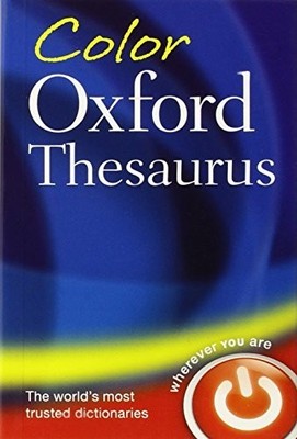 Color Oxford Thesaurus - VERY GOOD