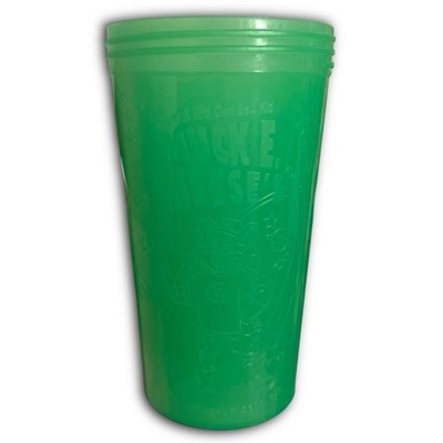 RARE: 2008 Chuck E. Cheese's Prize Redeem Cup - Green - Collectible - HTF  