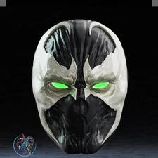 Spawn Mask Cosplay Helmet Face Shell Magnetized And Textured