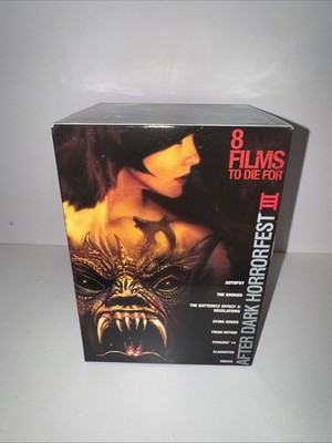AFTER DARK HORRORFEST III BOX SET - (2008 DVD) - 8 Films To Die For W/ Slipcover