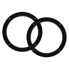 1 Pair 8.5" ABS Plastic Speaker Spacer Rings Mid Range Custom Installation