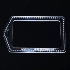 Acrylic leather templates pattern stencils for ID card