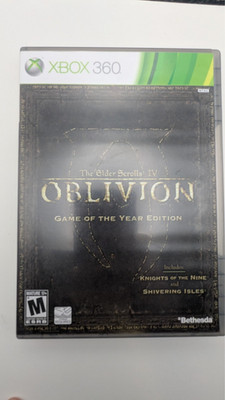 Elder Scrolls IV: Oblivion - GOTY Edition (Xbox 360) - CIB & TESTED [SEE DESC.]