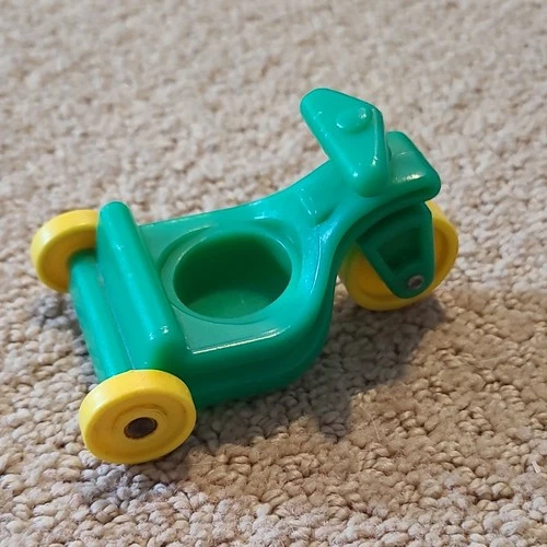 Fisher-Price Little People Green Tricycle Vintage Toy Vehicle