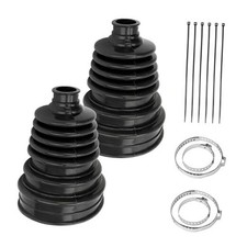 CV Joint Boot Kit, Flexible Silicone Constant Velocity Joint Boot with 2 2 PCS