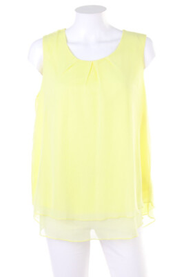 Aproductz Blusentop Bluse Top Layer Look D 42 Zitronensorbet