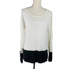 Banana Republic Sweater Women Size Small Pull Over Long Sleeve Scoop Neck