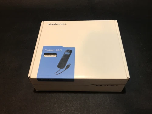 Plantronics Calisto P240 USB Telephone Handset Black - NEW