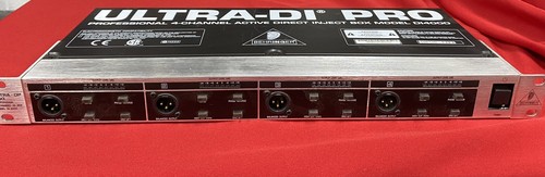 Behringer Ultra-DI Pro DI4000 Rackmount DI 4-Channel Active Direct Box