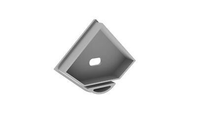 Tivendis Profile Hole End Cap (E90 20) Single Piece