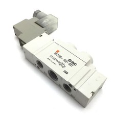 SMC SY7120-1DZ-02T Solenoid Valve, 2-Position 5-Port 100VAC 0.15-0.7MPa 1/4" NPT