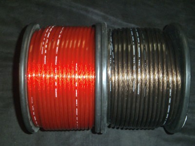 monster speaker wire positive negative