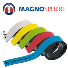 Magnetband Magnetstreifen Kennzeichnungsband farbig 0,85 mm x 40 mm x 5 m Rolle