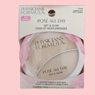 Physicians Formula Rosé All Day Set & Glow Illuminating Powder luminous light