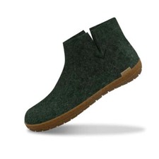 Glerups Mens Dark Forest Boot Honey Rubber Sole EU 43