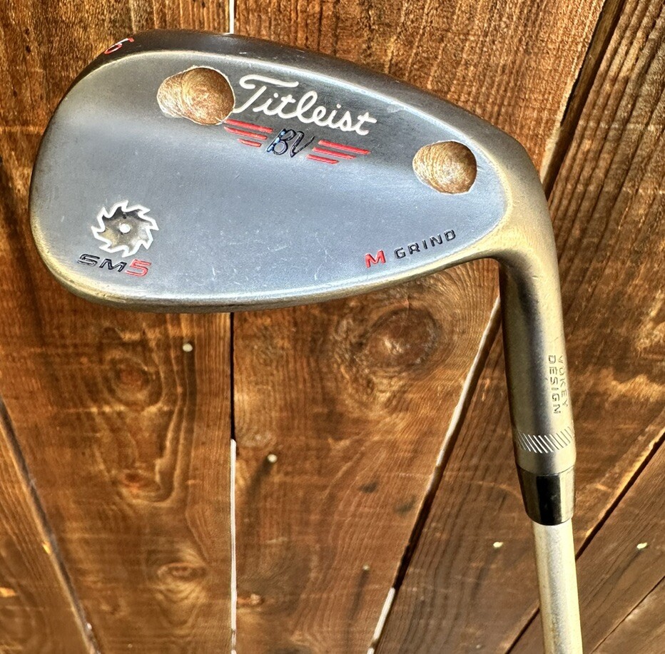 Titleist Vokey SM5 Tour Chrome M Grind 56* Sand Wedge RH
