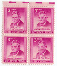 Scott #975 Will Rogers Block of 4 Stamps - MNH