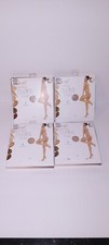 Lot Of 4 Pairs Of Hanes Perfect Nudes 1 Tummy Control Pantyhose SIZE:1/2X