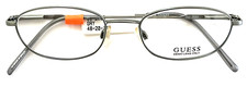 Guess GU2103 Small Gray Metal Oval Eyeglasses Frame 48-20-145 New