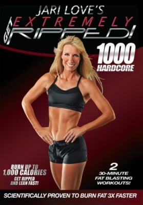 Jari Love Get Extremely Ripped 1000 Hardcore DVD cardio weight training