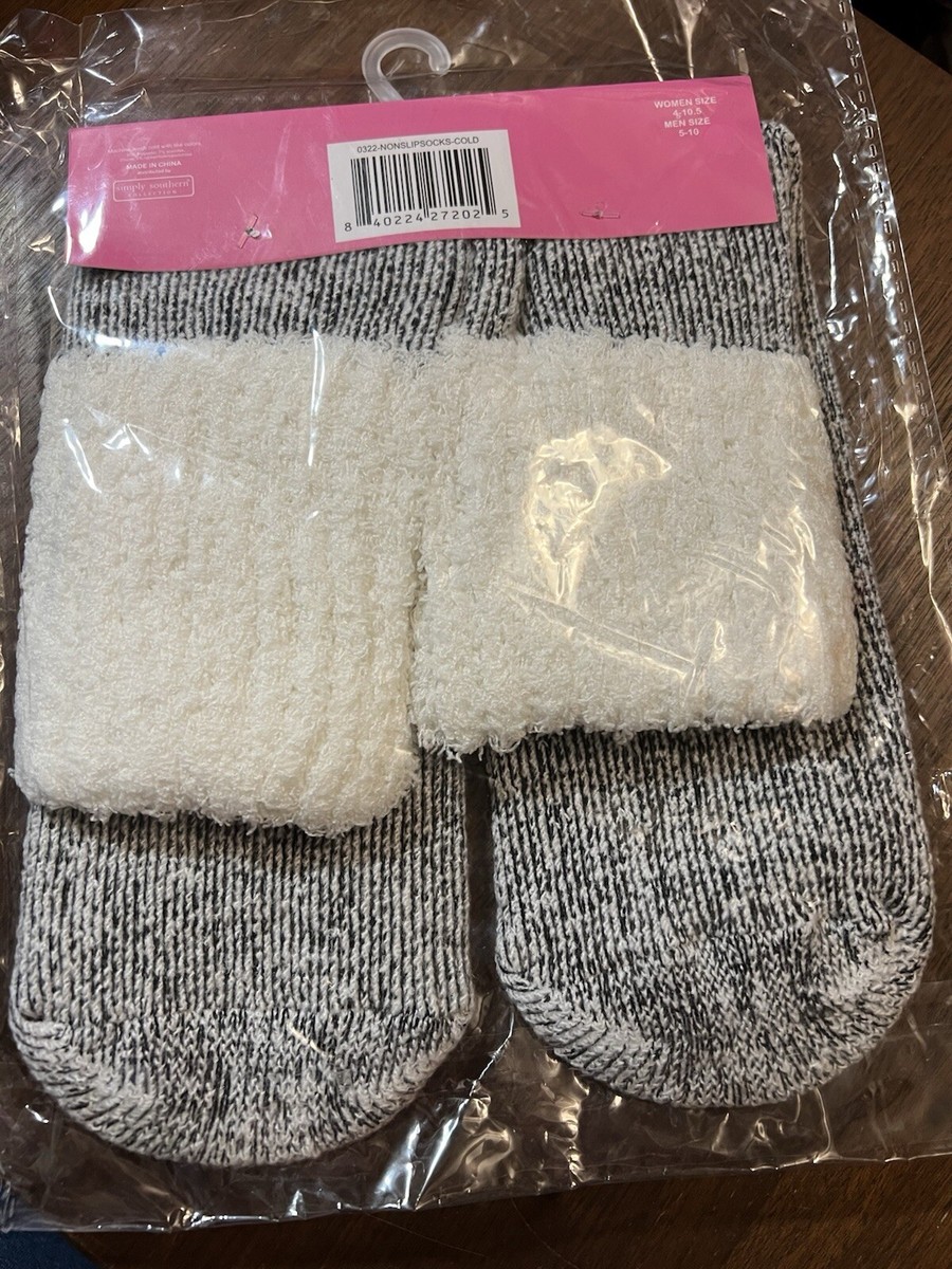Simply Southern Nonskid Socks Always Cold New In Package! Black