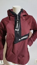 NEW ADIDAS TERREX RAIN RDY HIKING WATER PROOF MULTI JACKET SIZE XS