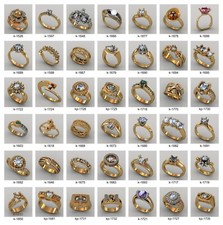 set of 42 pcs WAX PATTERNS for Lost Wax Casting silver or gold Jewelry_w27