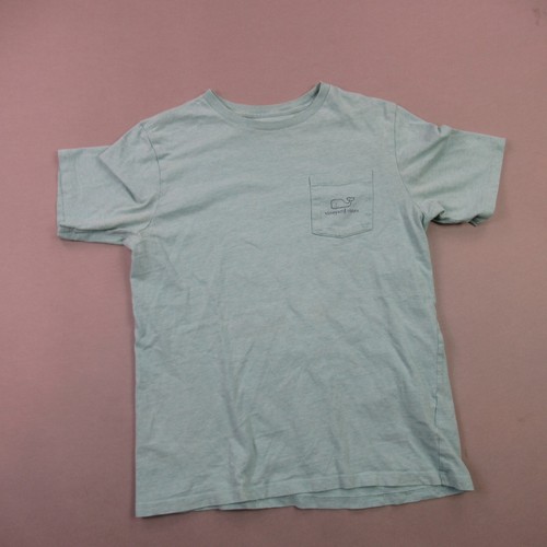 Vineyard Vines Shirt Girls Large Short Sleeve Crew Neck Lightweight - Picture 2 of 10