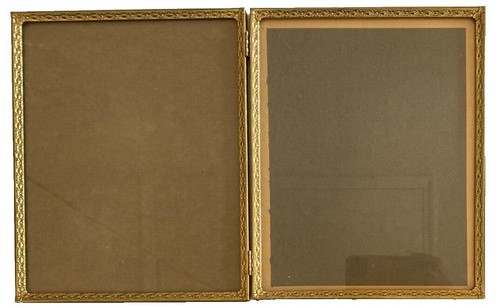 フォトフレーム GUCCI Milano 1970 Table Picture Frame GUCCI Milano 1970 Vintage Desk Picture Frame in Chrome and Gilt