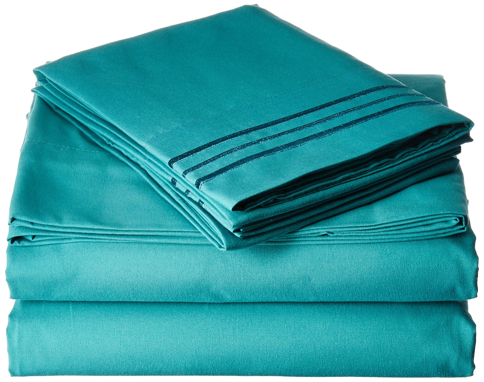 Luxury Silky-Soft 1800 Series Premium Collection - Wrinkle-Free 4-Piece Bed S...