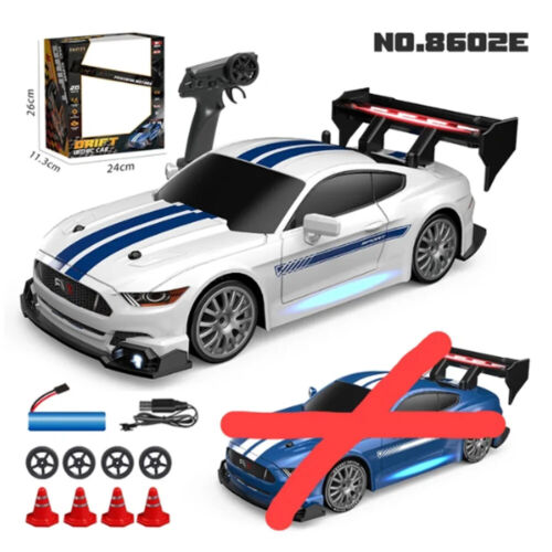 30KM/H RC Drift Auto 1/24 2.4GHz 4WD Fernbedienung Sport Racing On-Road Fahrzeug - Bild 6 von 22