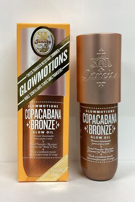 Sol De Janeiro Glowmotions COPACABANA BRONZE Glow Oil 2.5oz.