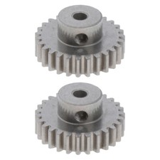 2 Pieces RC Car Parts 27T Teeth Pinion Gear for WLtoys A969-B K929-B 144001