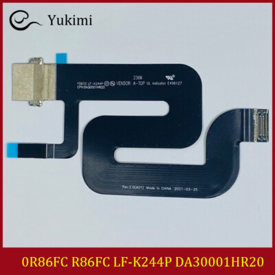0R86FC LF-K244P DA30001HR20 FOR DELL Latitude 7320 Ribbon LCD Video Cable