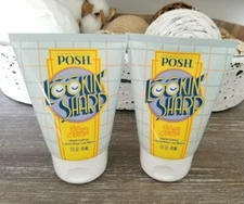 PERFECTLY POSH Lot ~ 2 Lookin Sharp Men's BFYHC Big Fat Yummy Hand Creme ~ NEW