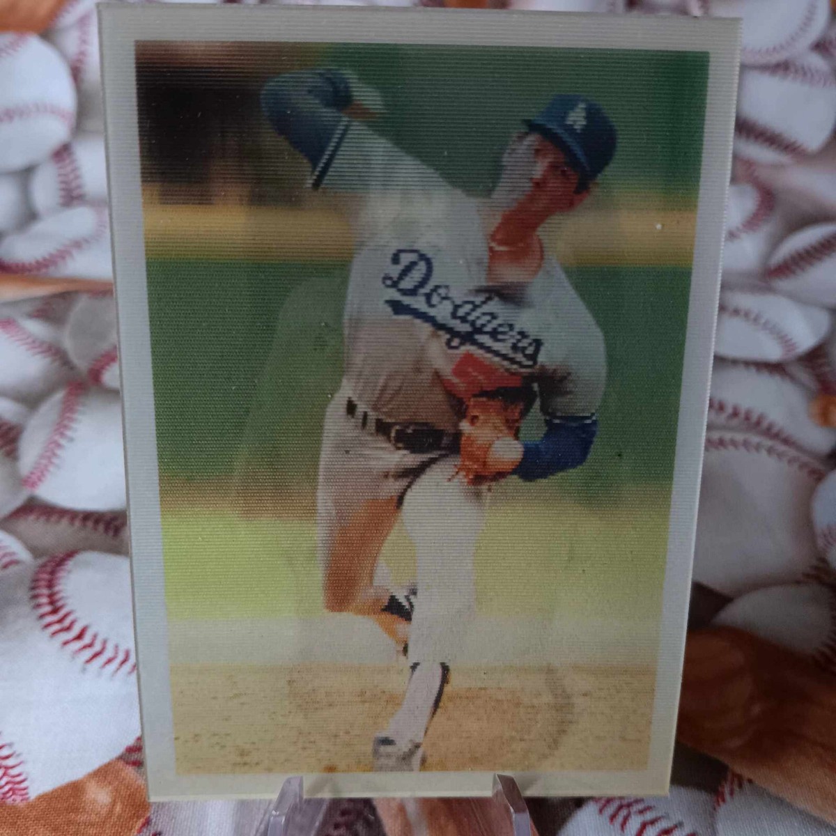 1986 Triple Action Sportflics Series 1 - Orel Hershiser #9 - Los