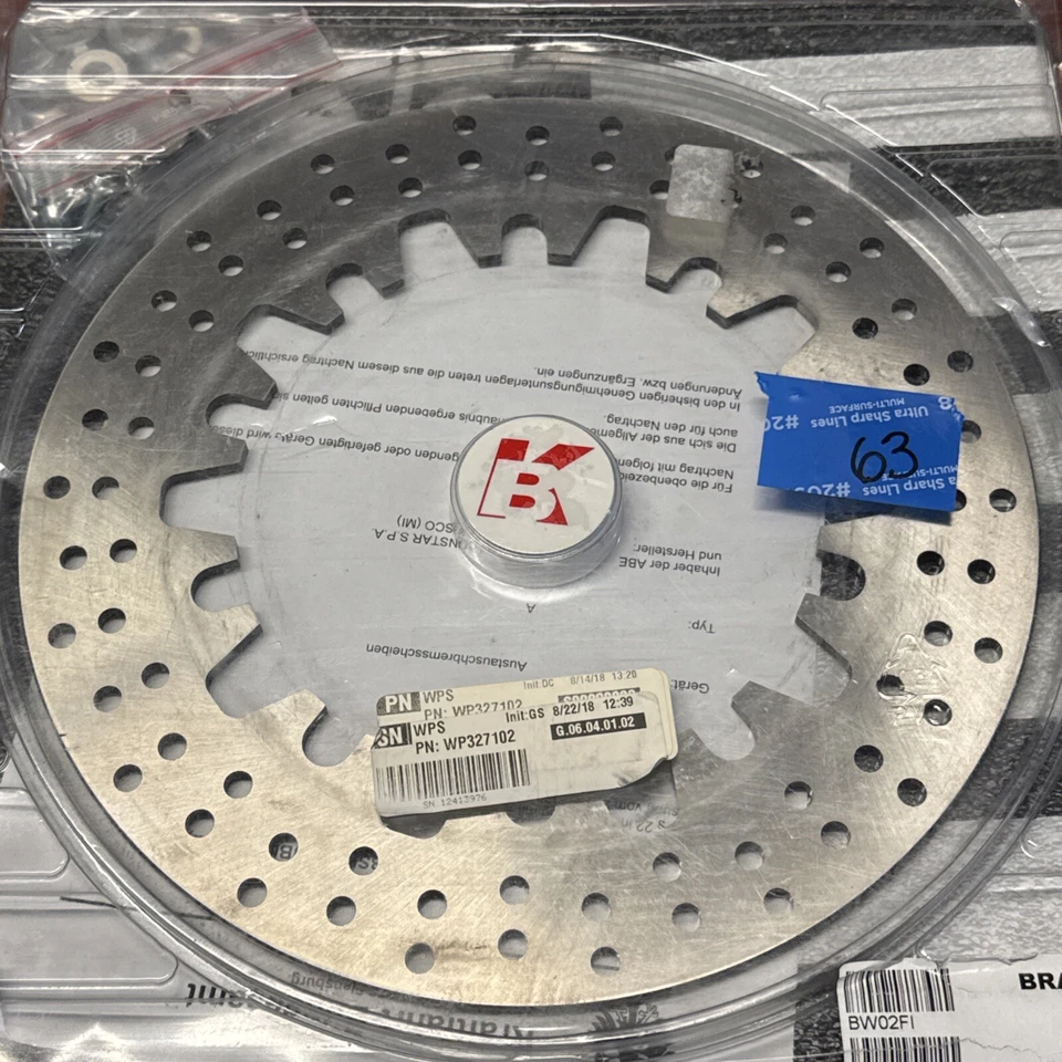 BraKing Round Brake Rotor BW02FI BMW 32-7102 — 第 4/4 张图片